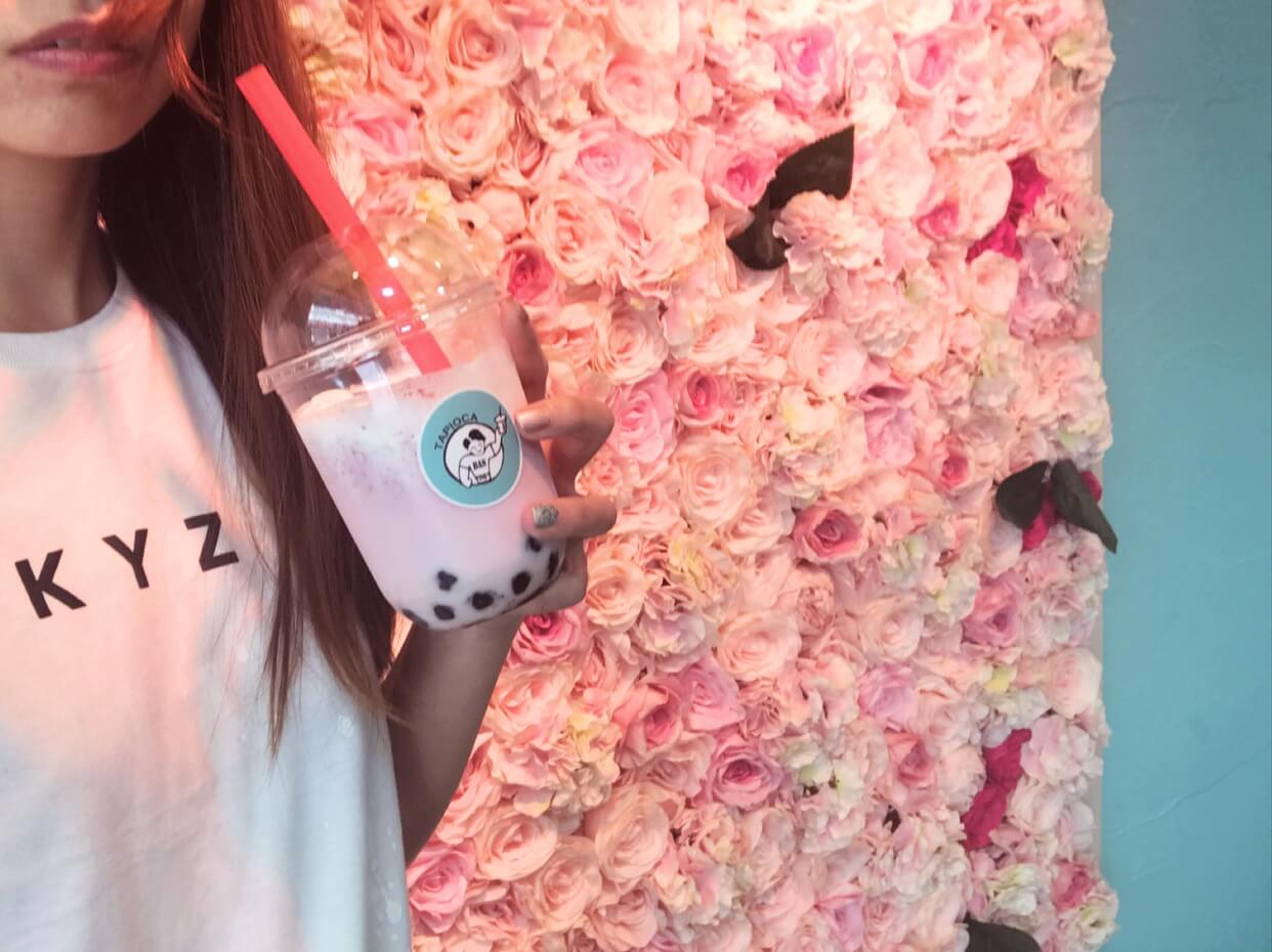タピオカドリンク専門店オープン!TAPIOCA BAN